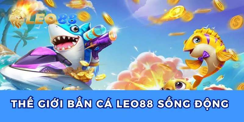 Bắn cá Leo88 sở hữu lối chơi đơn giản cùng tỷ lệ trúng thưởng lớn.