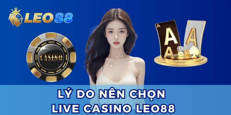 Live casino Leo88 tạo ra đa dạng các sự kiện khuyến mãi hấp dẫn.